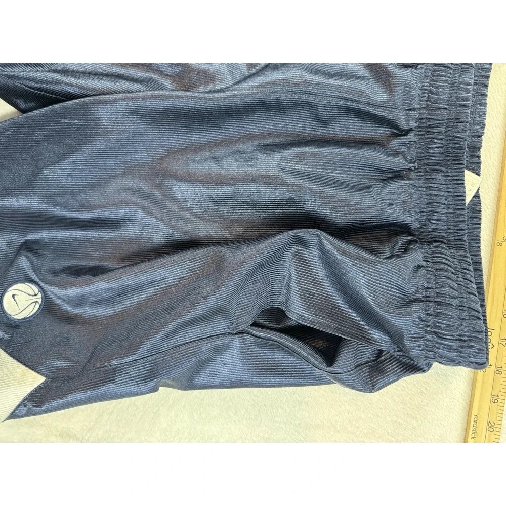 Nike Shorts Men's XXLarge Blue‎ Swoosh Basketball Silky Satin Dazzle Y2K Baggy